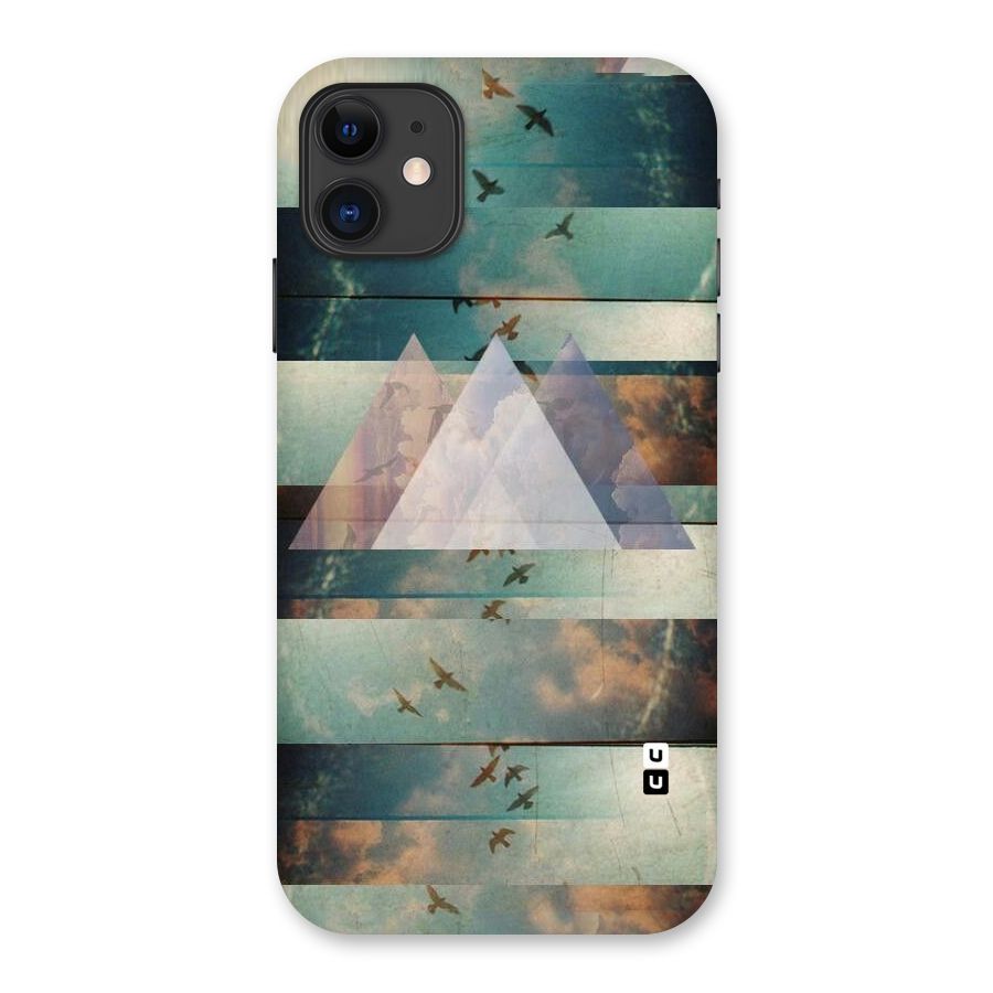 Three Triangles Back Case for iPhone 11