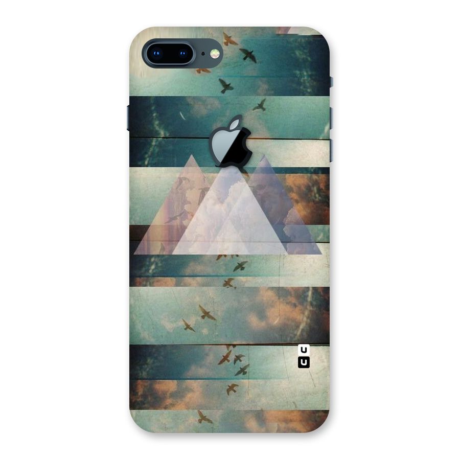 Three Triangles Back Case for iPhone 7 Plus Apple Cut