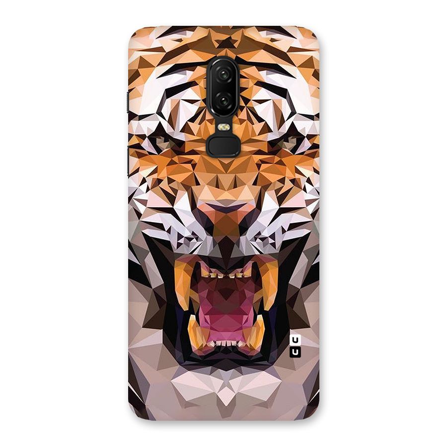 Tiger Abstract Art Back Case for OnePlus 6