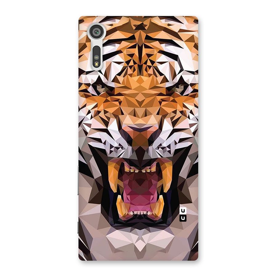 Tiger Abstract Art Back Case for Xperia XZ