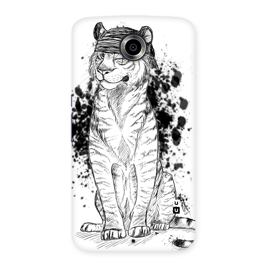 Tiger Wink Back Case for Nexsus 6