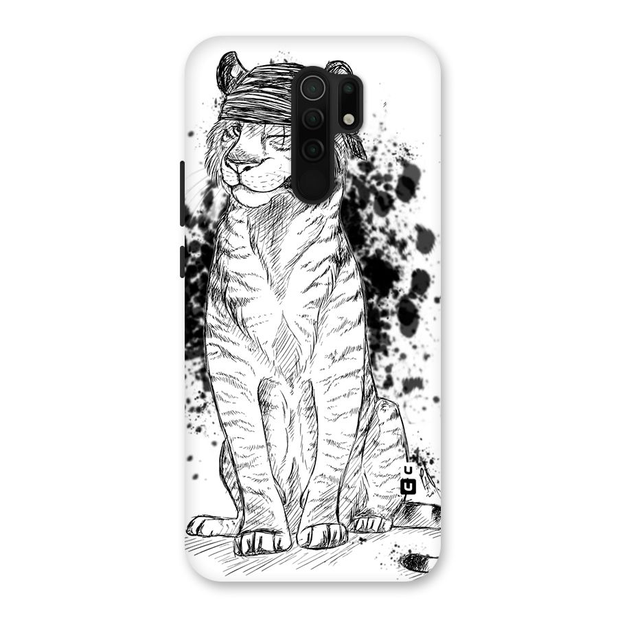 Tiger Wink Back Case for Redmi 9 Prime