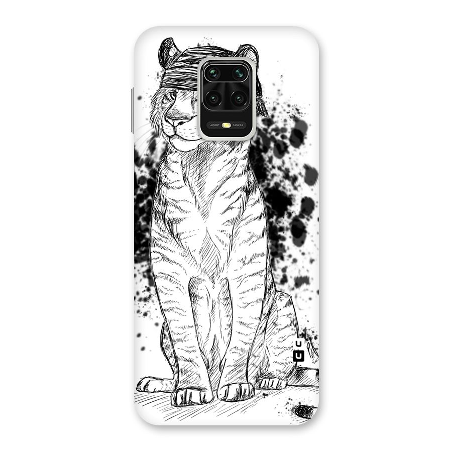 Tiger Wink Back Case for Redmi Note 9 Pro