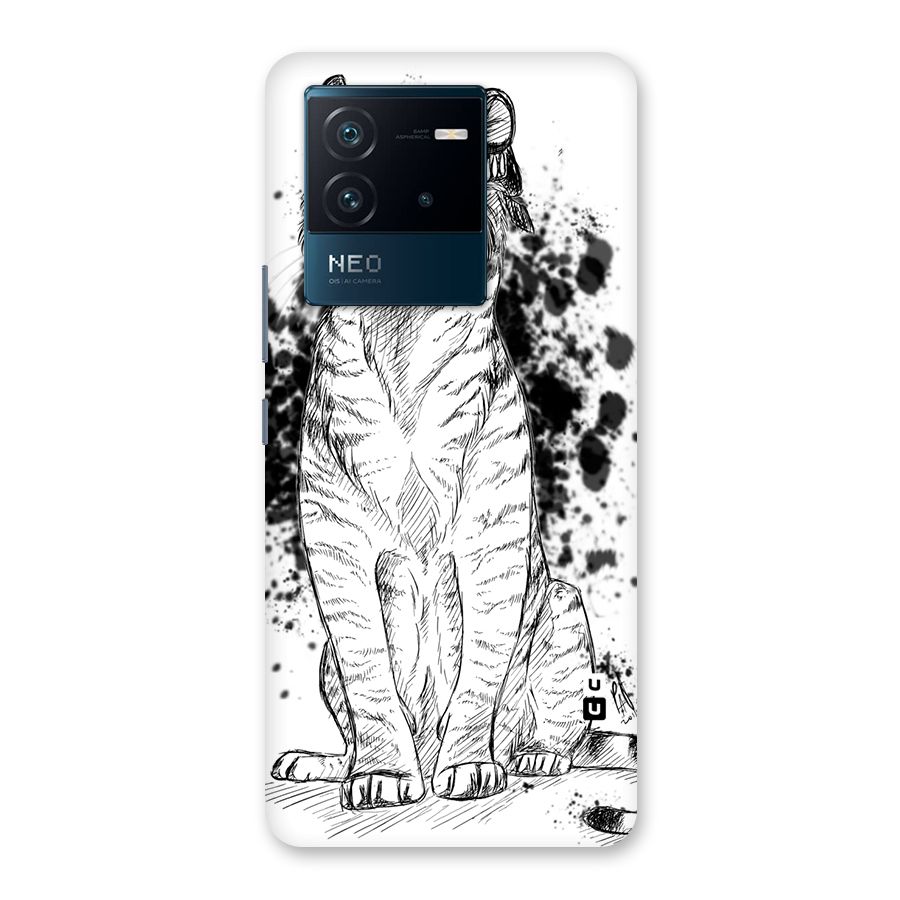 Tiger Wink Back Case for Vivo iQOO Neo 6 5G
