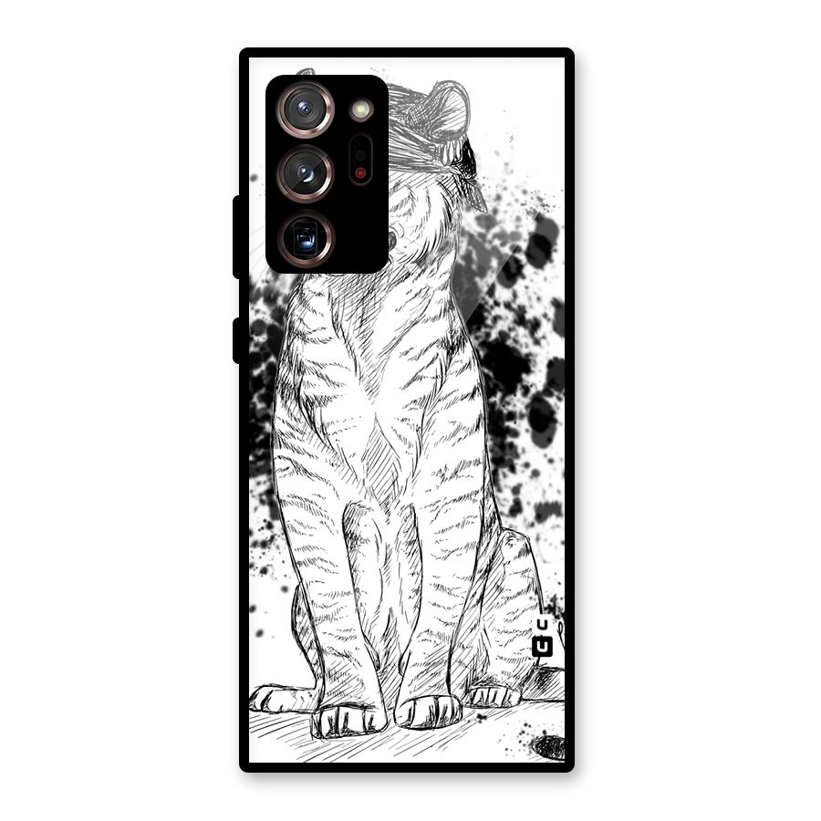 Tiger Wink Glass Back Case for Galaxy Note 20 Ultra 5G