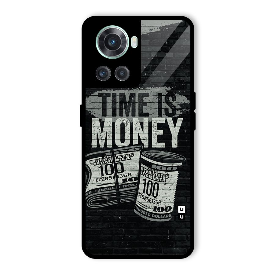 Time Is Money Glass Back Case for OnePlus 10R
