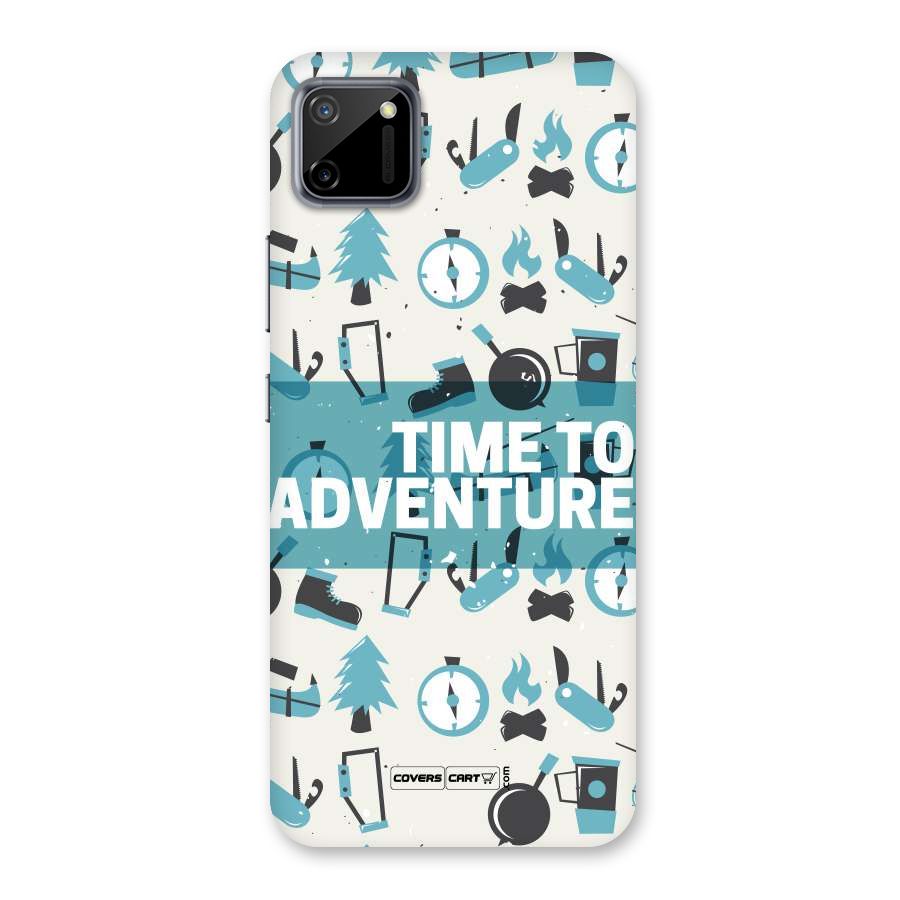 Time To Adventure Blazing Blue Back Case for Realme C11