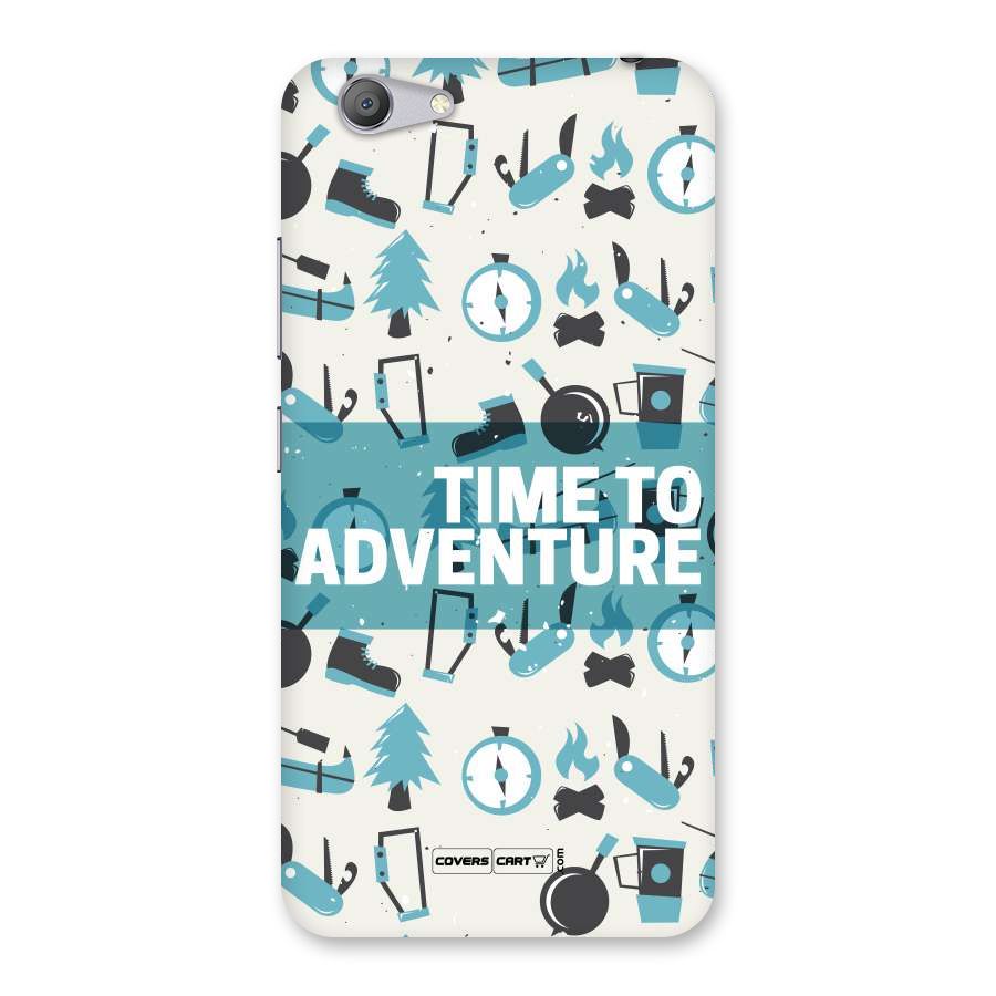 Time To Adventure Blazing Blue Back Case for Vivo Y53