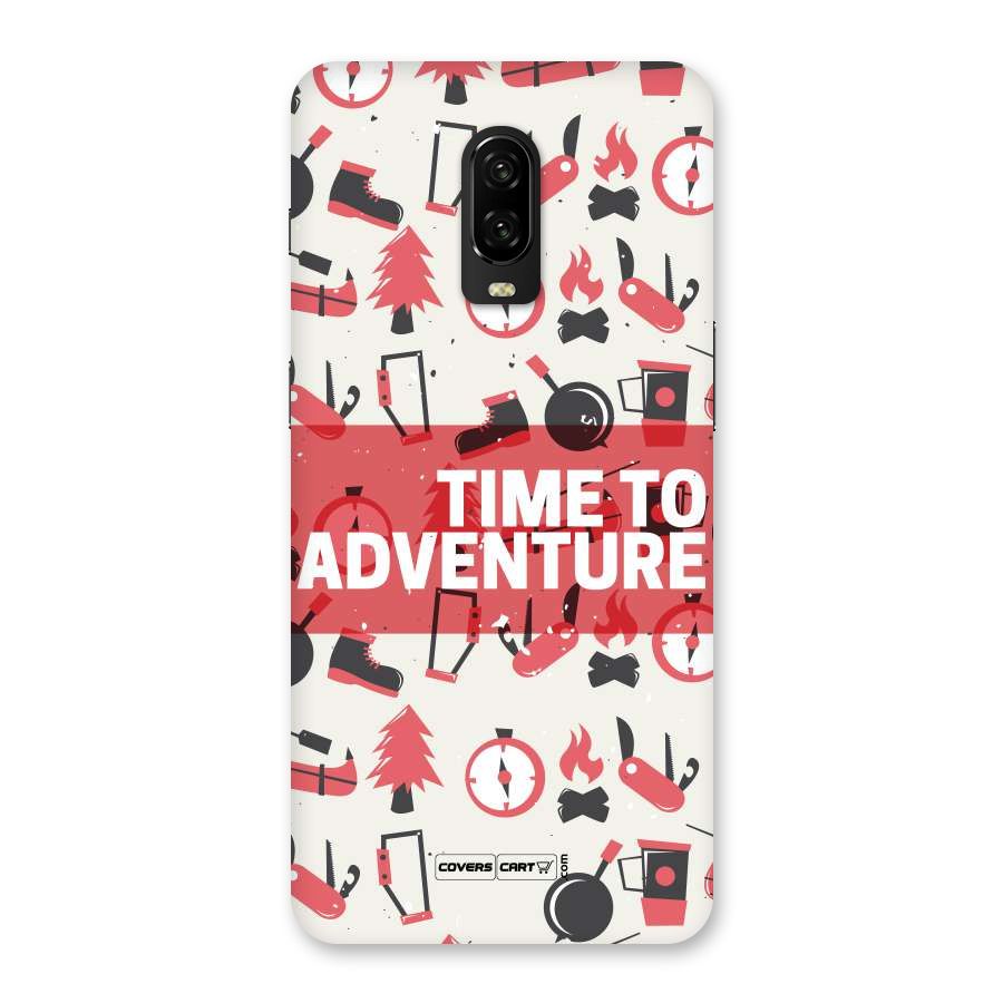 Time To Adventure Radiant Red Back Case for OnePlus 6T