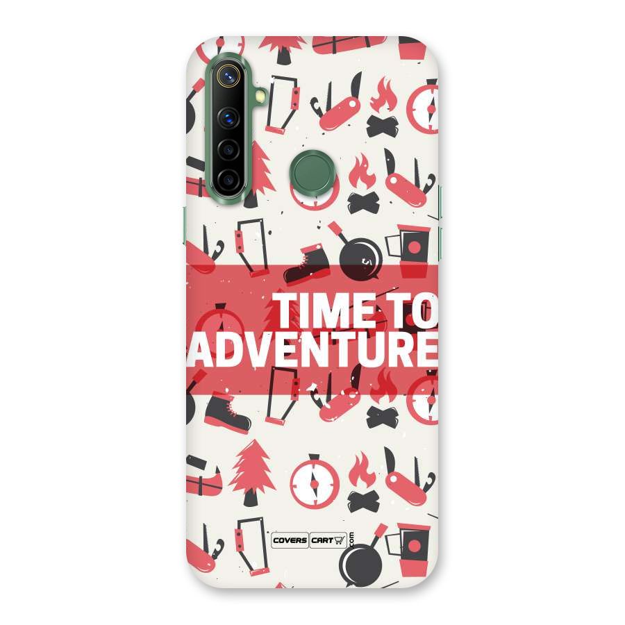 Time To Adventure Radiant Red Back Case for Realme Narzo 10
