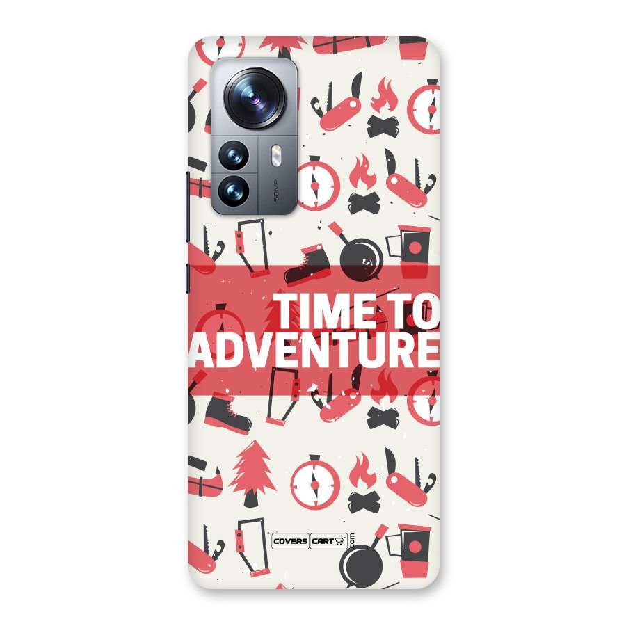 Time To Adventure Radiant Red Back Case for Xiaomi 12 Pro