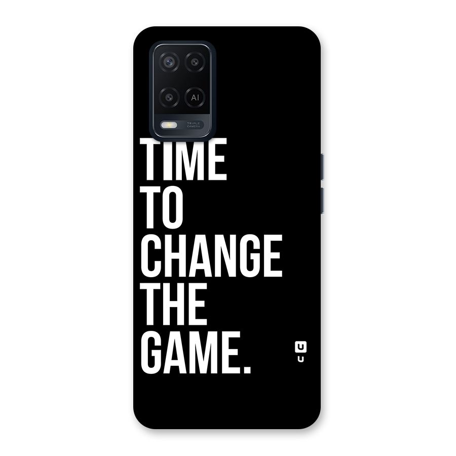 Time to Change the Game Back Case for Oppo A54