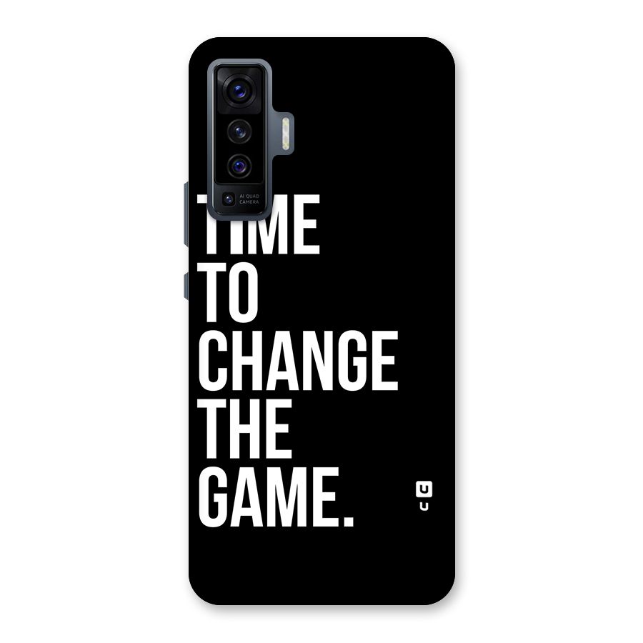 Time to Change the Game Back Case for Vivo X50