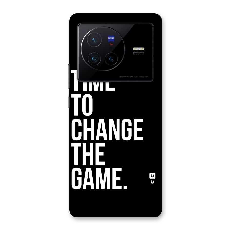 Time to Change the Game Back Case for Vivo X80