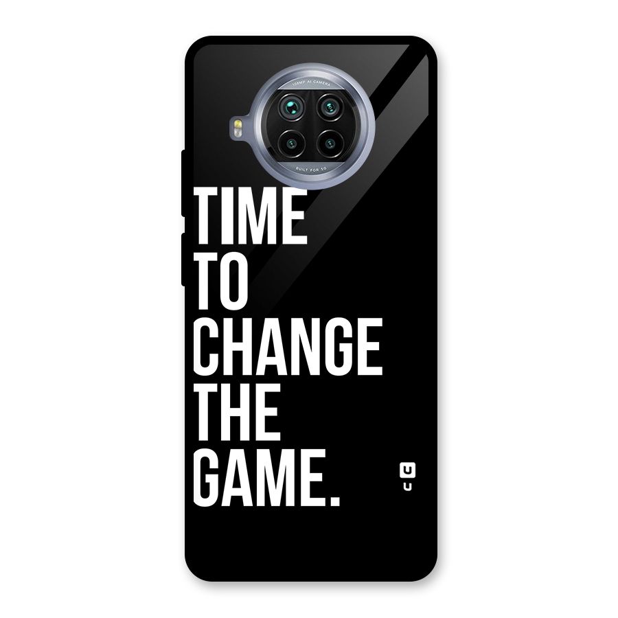 Time to Change the Game Glass Back Case for Mi 10i
