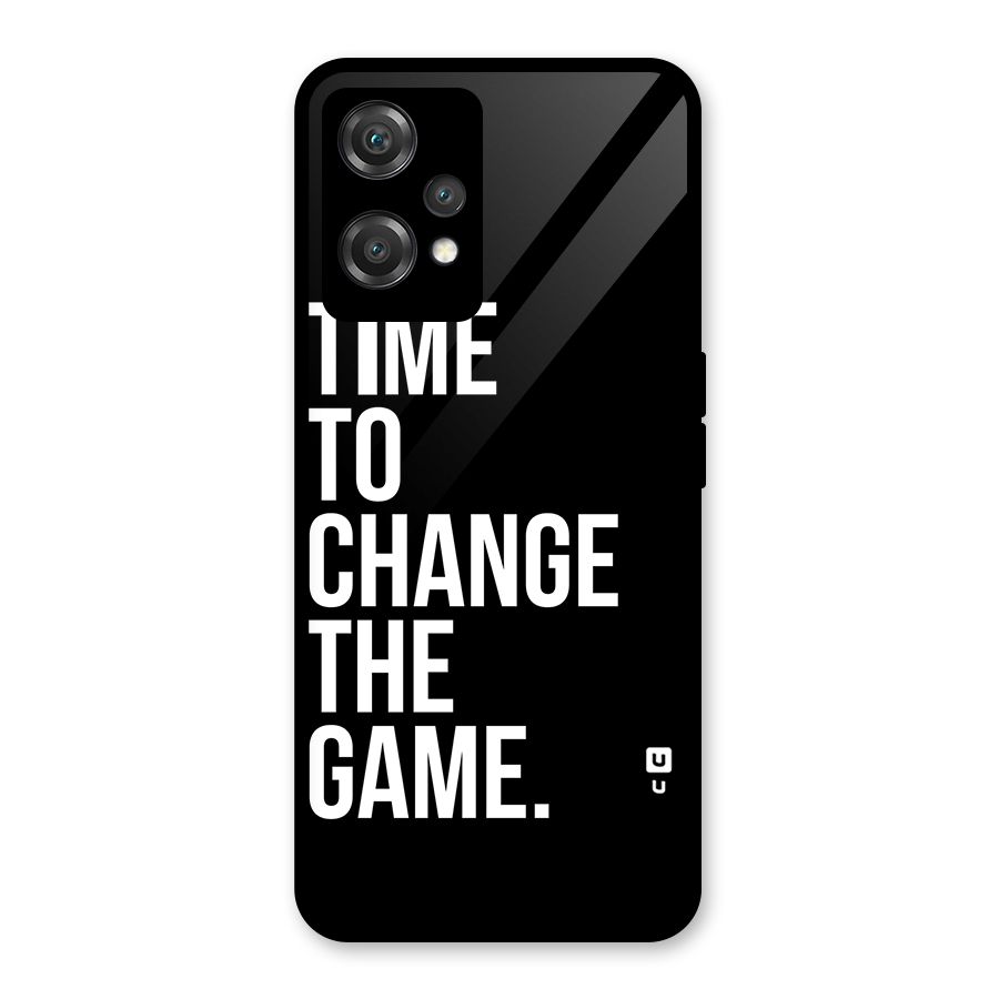 Time to Change the Game Glass Back Case for OnePlus Nord CE 2 Lite 5G