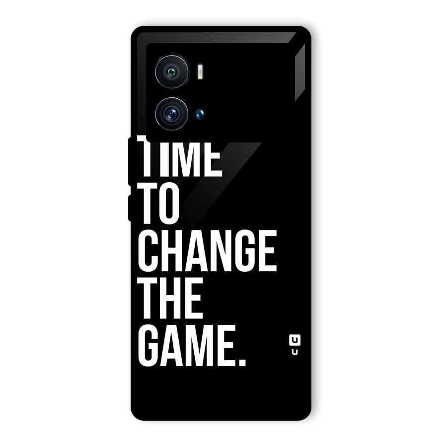 Time to Change the Game Glass Back Case for Vivo iQOO 9 Pro