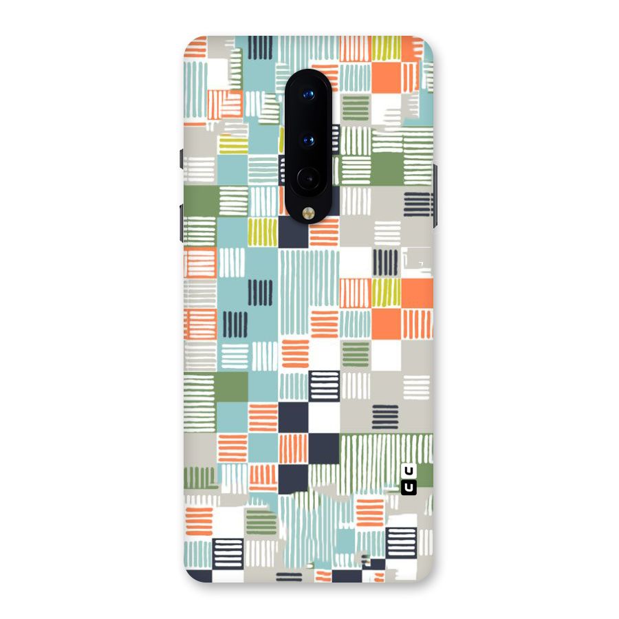 Tiny Boxes Stripes Back Case for OnePlus 8