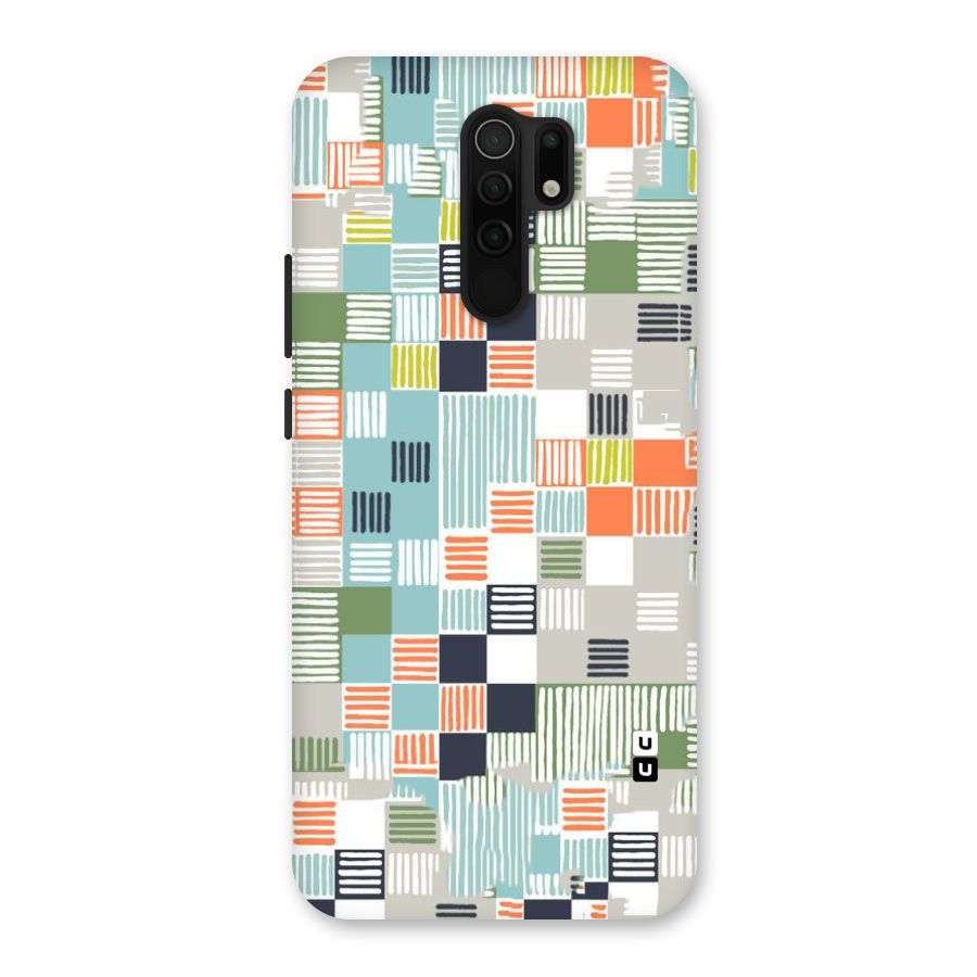 Tiny Boxes Stripes Back Case for Poco M2