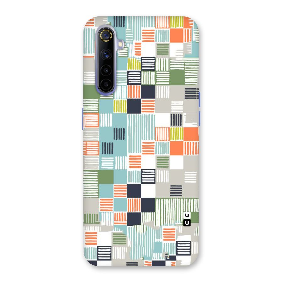 Tiny Boxes Stripes Back Case for Realme 6i