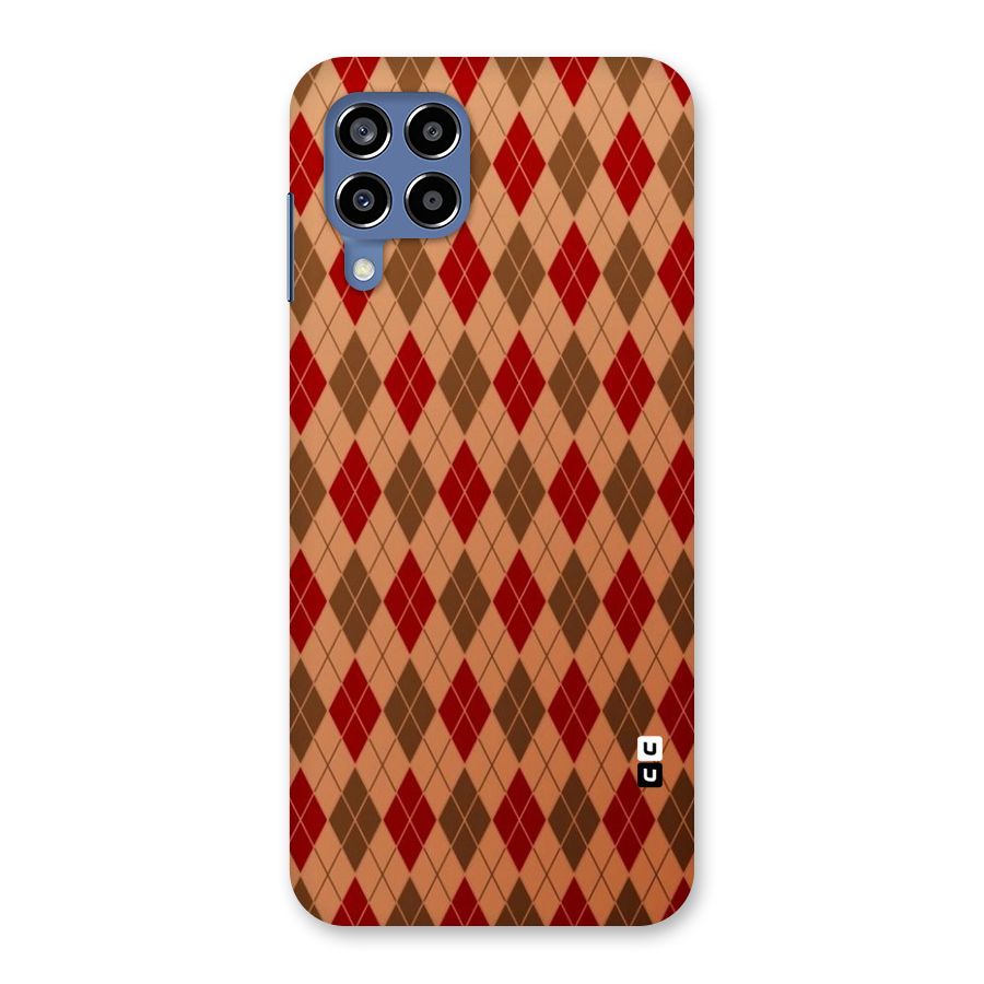 Tiny Checks Diamond Back Case for Galaxy M53 5G