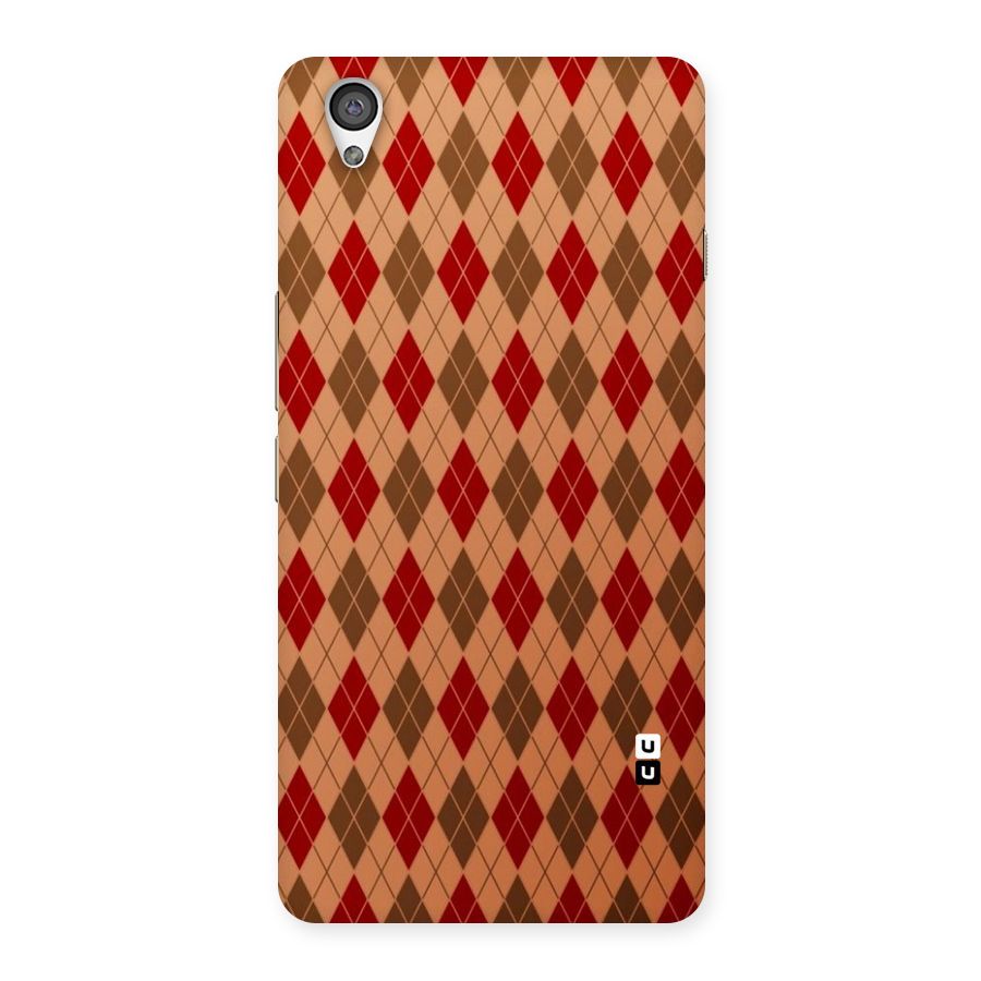 Tiny Checks Diamond Back Case for OnePlus X