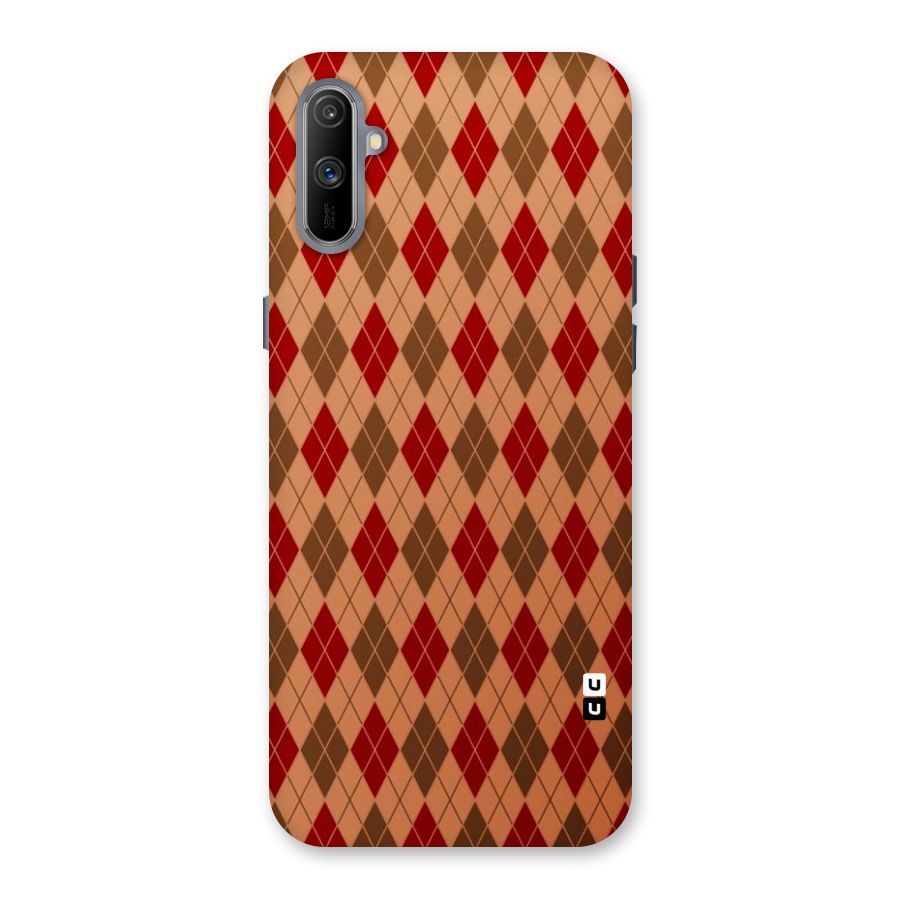 Tiny Checks Diamond Back Case for Realme C3
