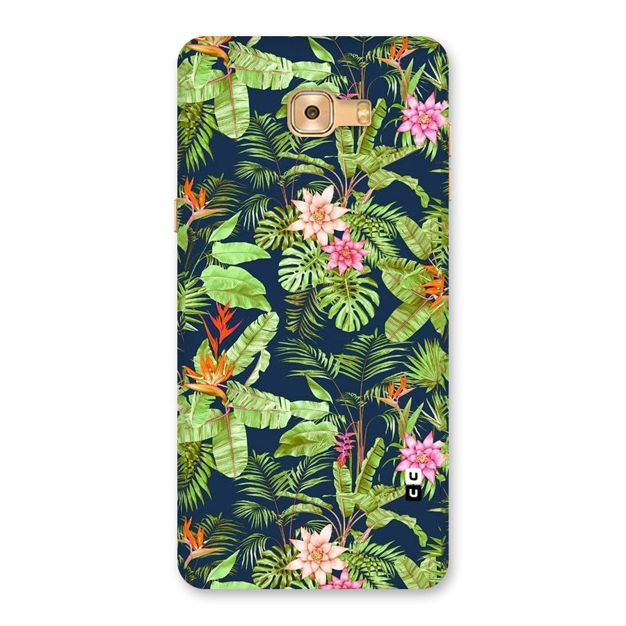 Tiny Flower Leaves Back Case for Galaxy C9 Pro