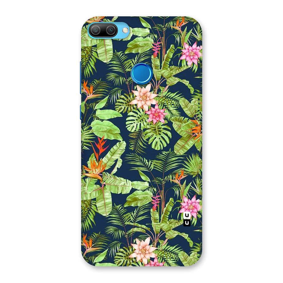 Tiny Flower Leaves Back Case for Honor 9N