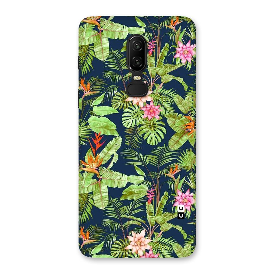 Tiny Flower Leaves Back Case for OnePlus 6