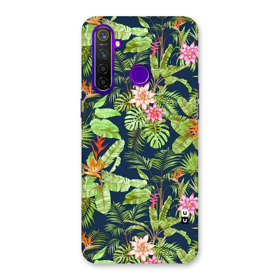 Tiny Flower Leaves Back Case for Realme 5 Pro
