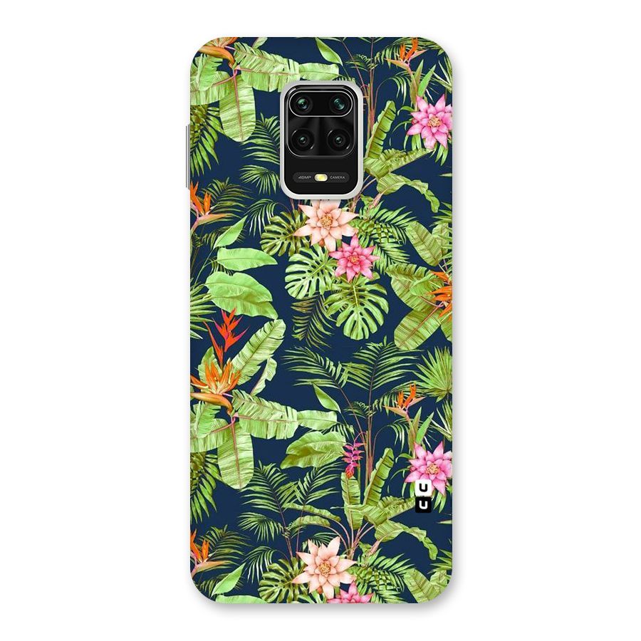 Tiny Flower Leaves Back Case for Redmi Note 9 Pro