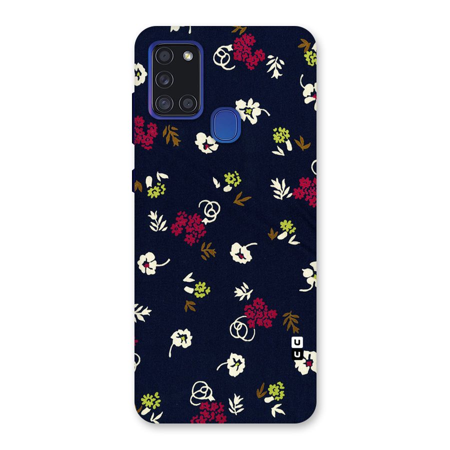 Tiny Flowers Back Case for Galaxy A21s