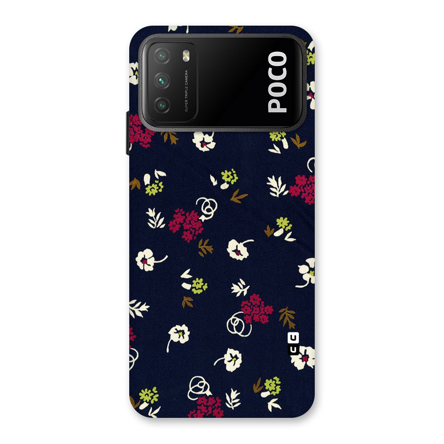 Tiny Flowers Back Case for Poco M3