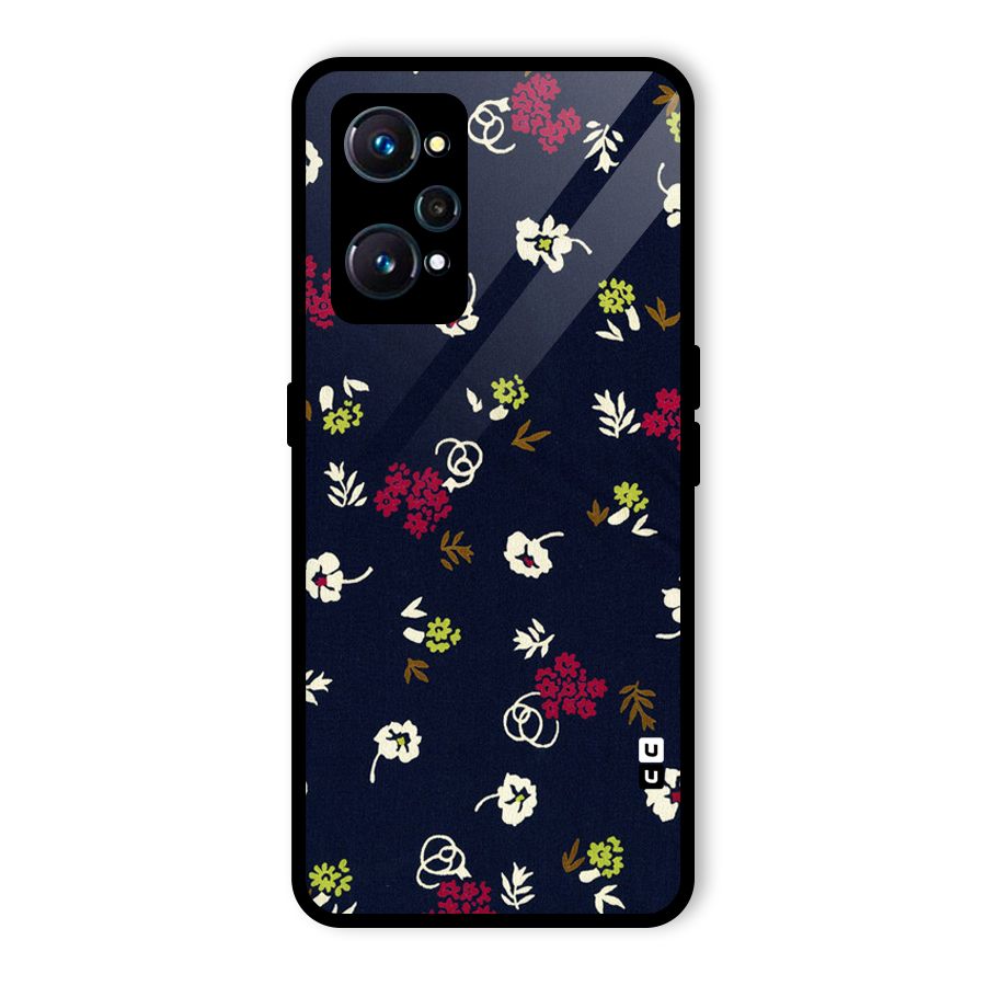 Tiny Flowers Glass Back Case for Realme GT Neo2