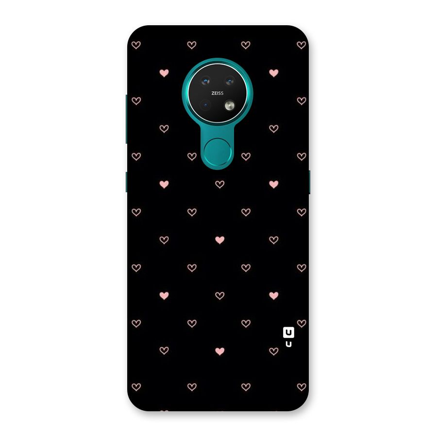 Tiny Little Pink Pattern Back Case for Nokia 7.2