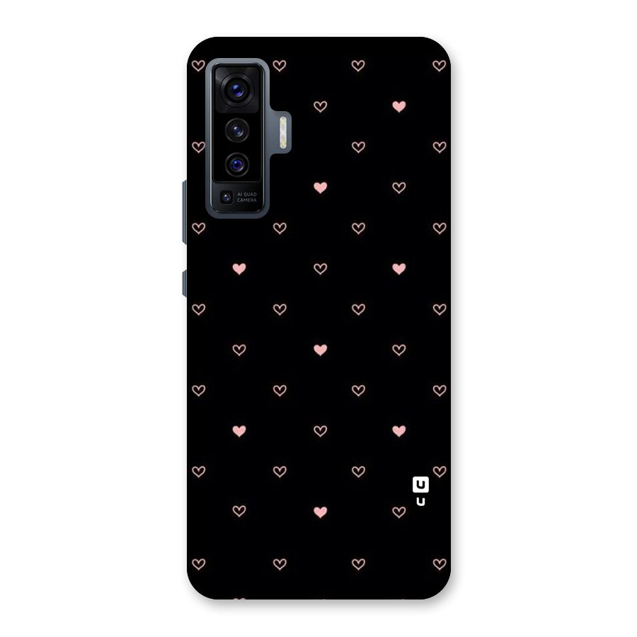 Tiny Little Pink Pattern Back Case for Vivo X50