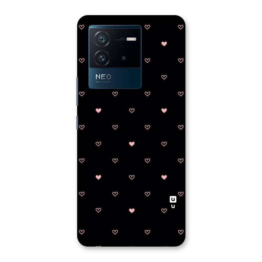 Tiny Little Pink Pattern Back Case for Vivo iQOO Neo 6 5G
