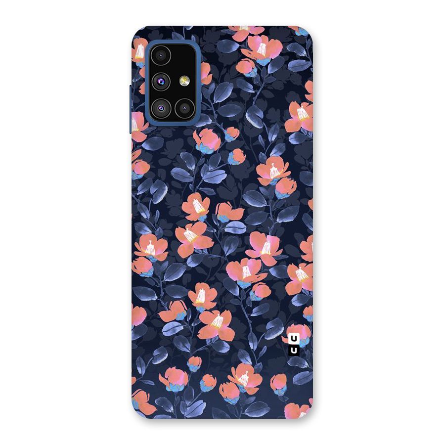 Tiny Peach Flowers Back Case for Galaxy M51
