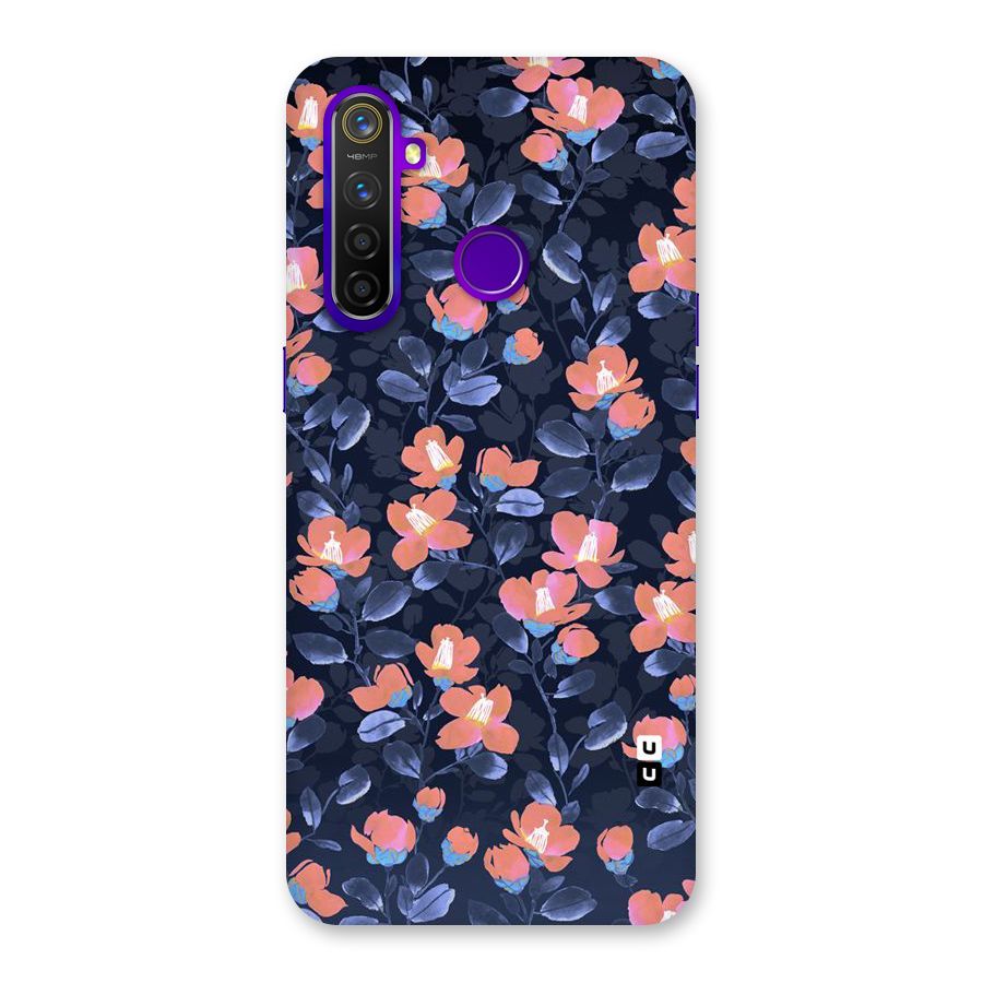 Tiny Peach Flowers Back Case for Realme 5 Pro