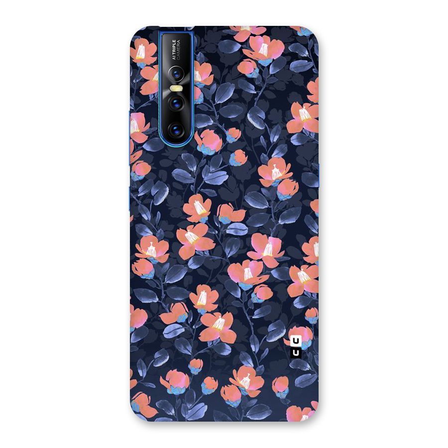 Tiny Peach Flowers Back Case for Vivo V15 Pro