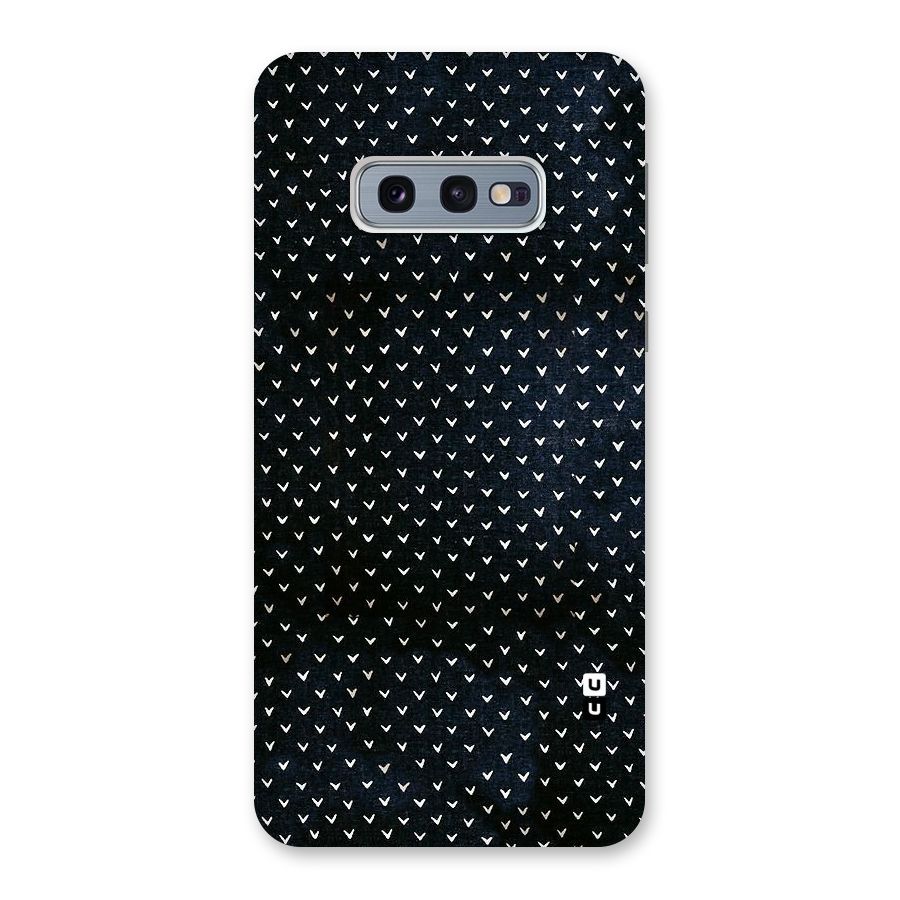 Tiny White Hearts Back Case for Galaxy S10e