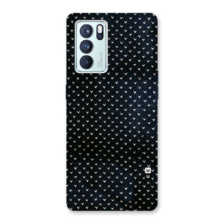 Tiny White Hearts Back Case for Oppo Reno6 Pro 5G