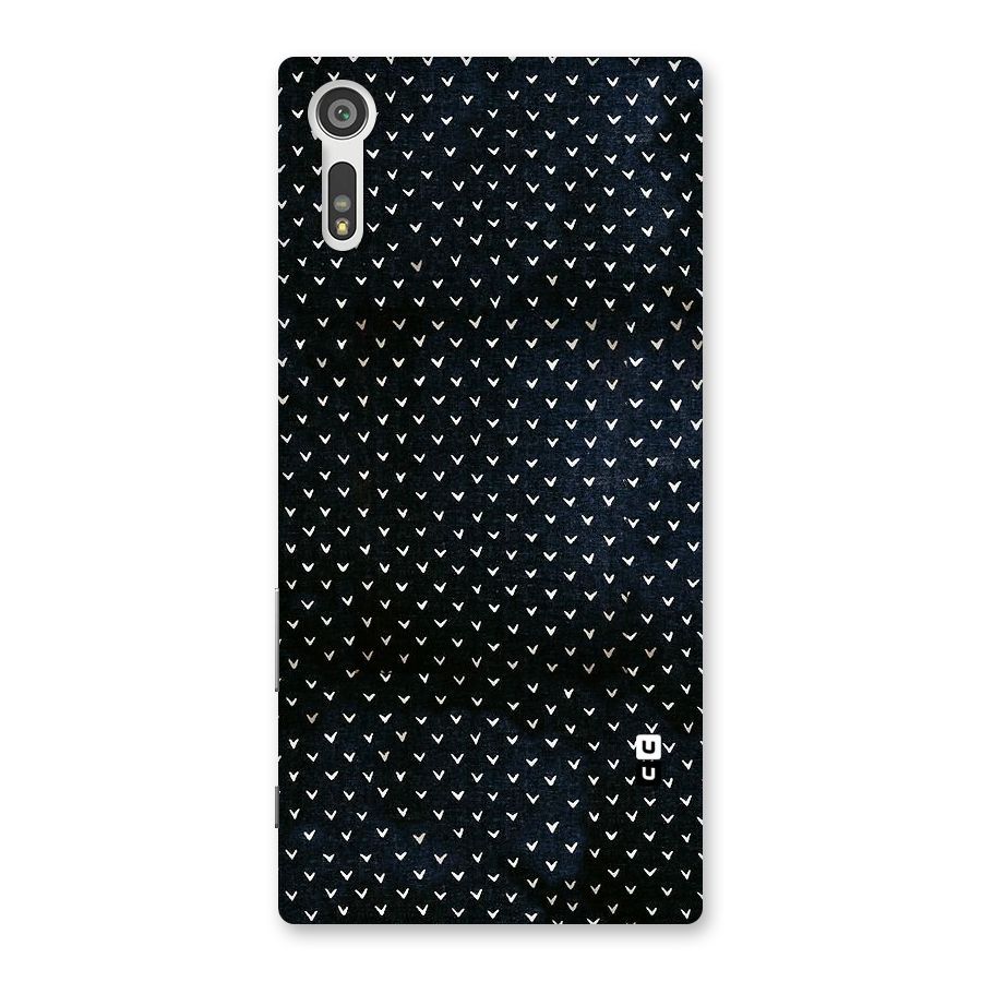 Tiny White Hearts Back Case for Xperia XZ