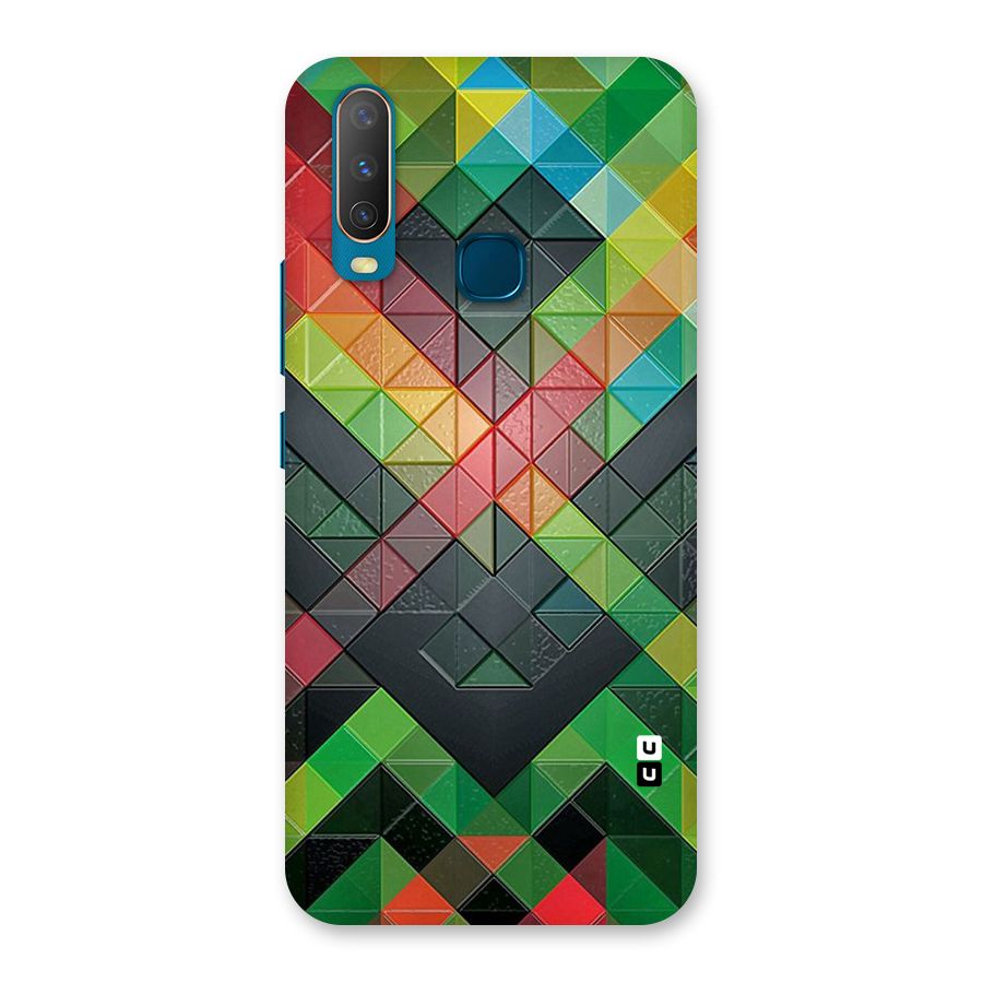Too Much Colors Pattern Back Case for Vivo Y15