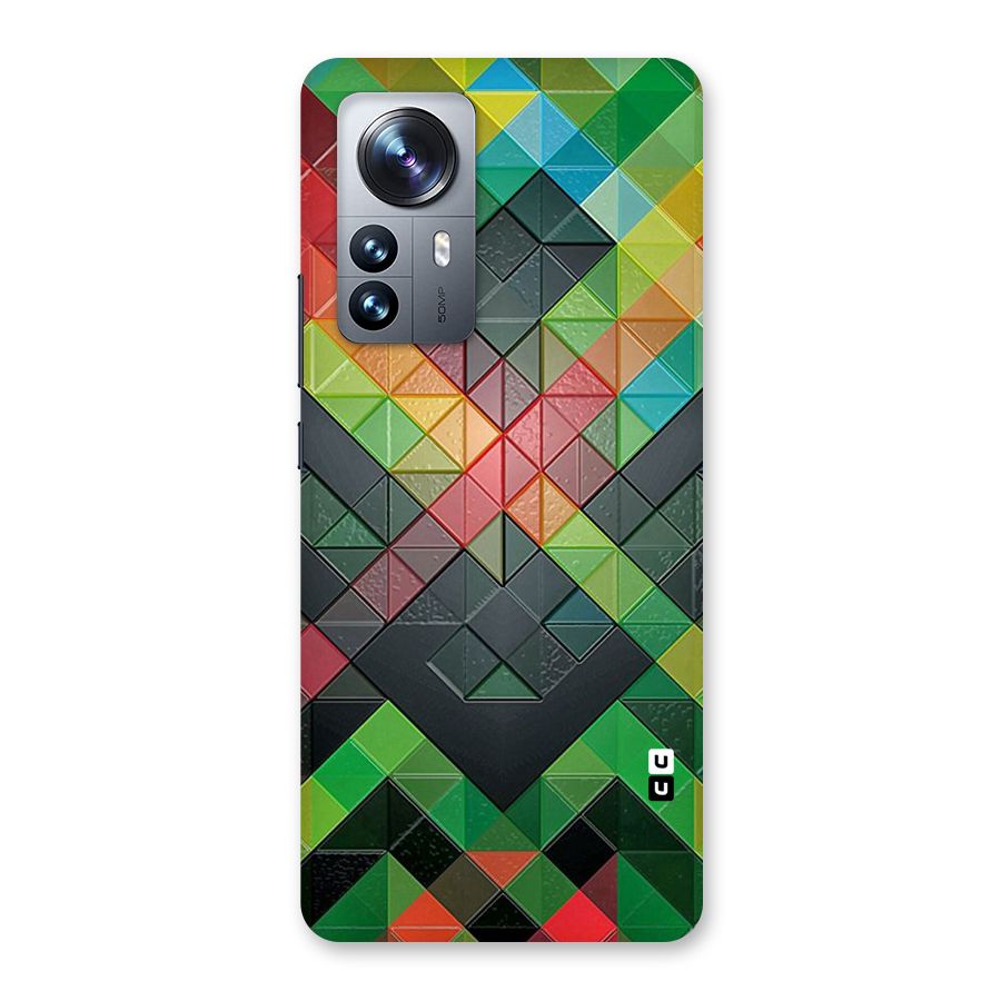 Too Much Colors Pattern Back Case for Xiaomi 12 Pro