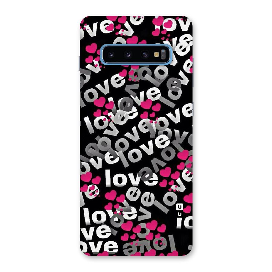 Too Much Love Back Case for Galaxy S10 Plus