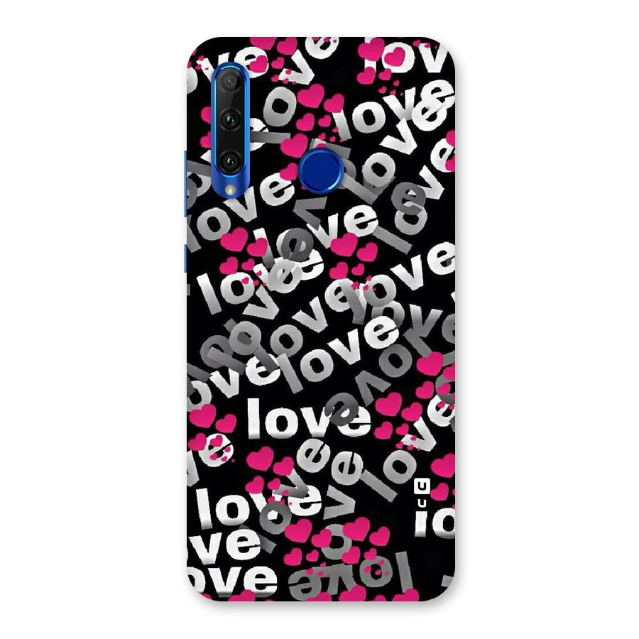 Too Much Love Back Case for Honor 20i