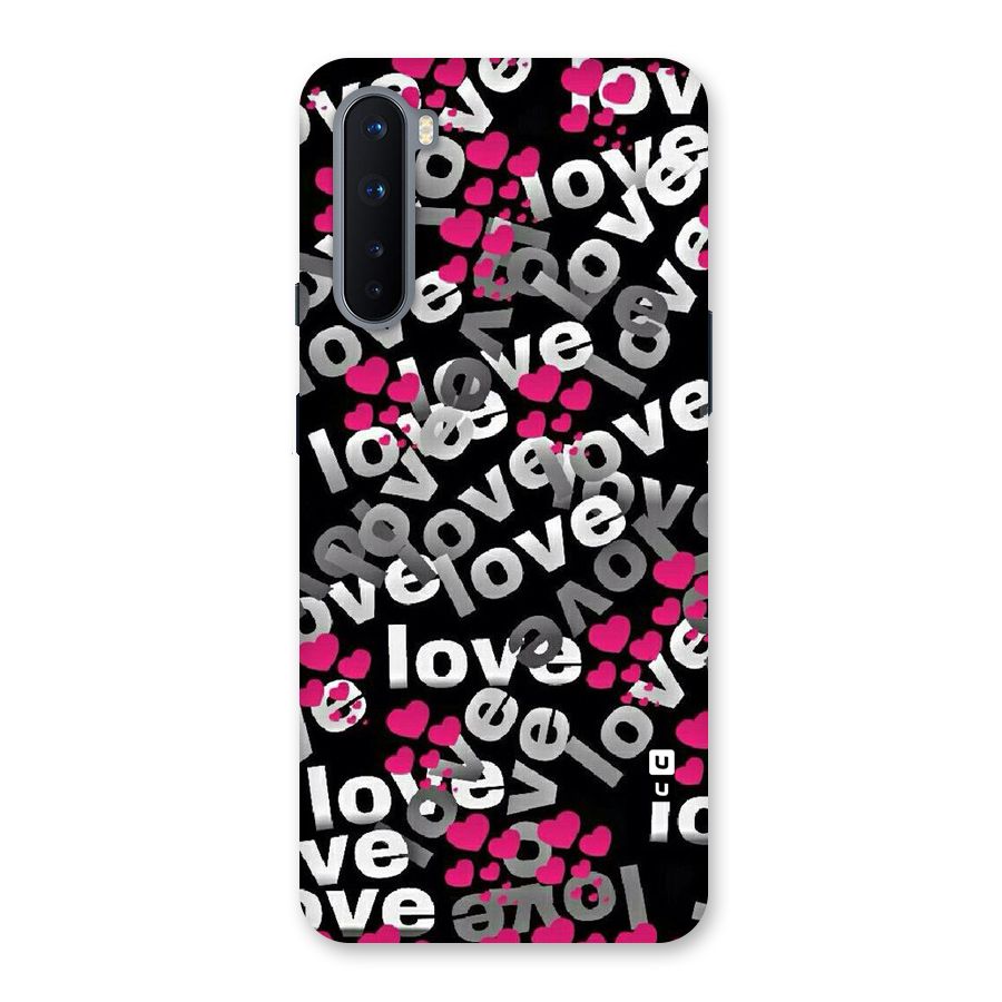 Too Much Love Back Case for OnePlus Nord