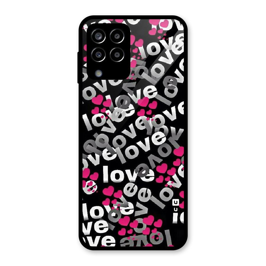 Too Much Love Glass Back Case for Galaxy M33